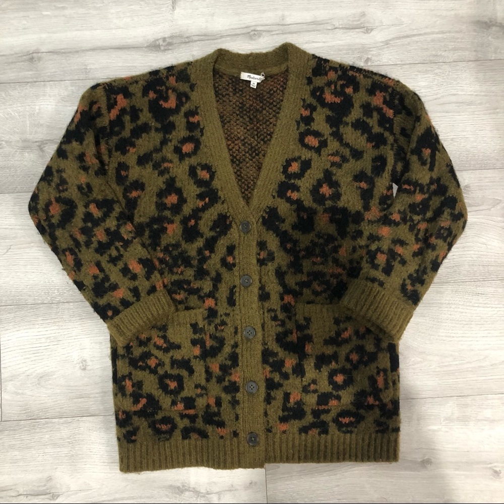 Madewell Cheetah Cardi